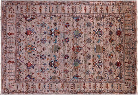 Persian Tabriz Hand-Knotted Wool Rug - Manhattan Rugs
