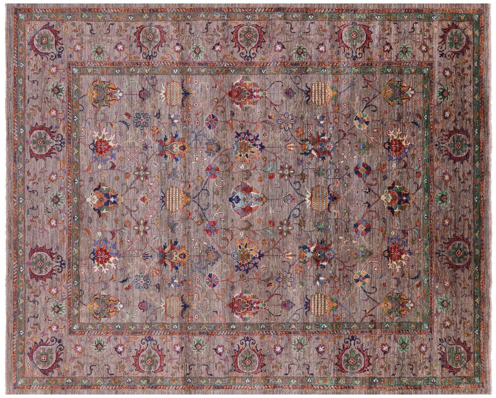Hand Knotted Persian Tabriz Wool Rug - Manhattan Rugs