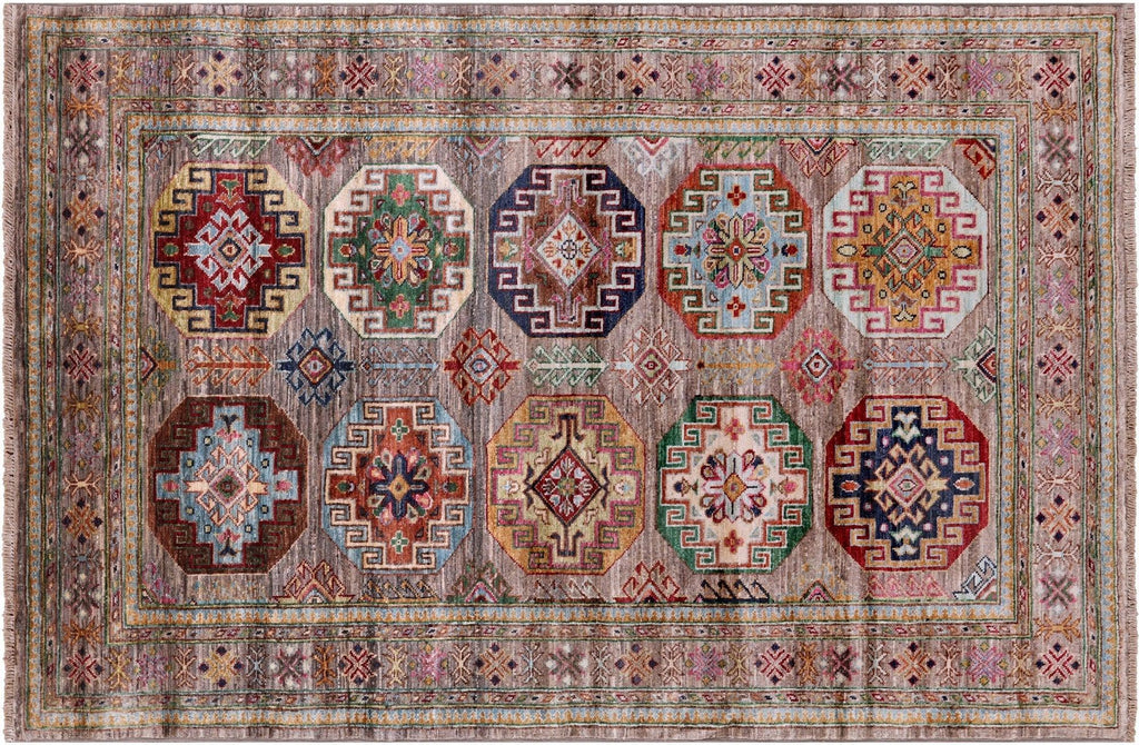 Super Turkmen Ersari Hand Knotted Wool Rug - Manhattan Rugs