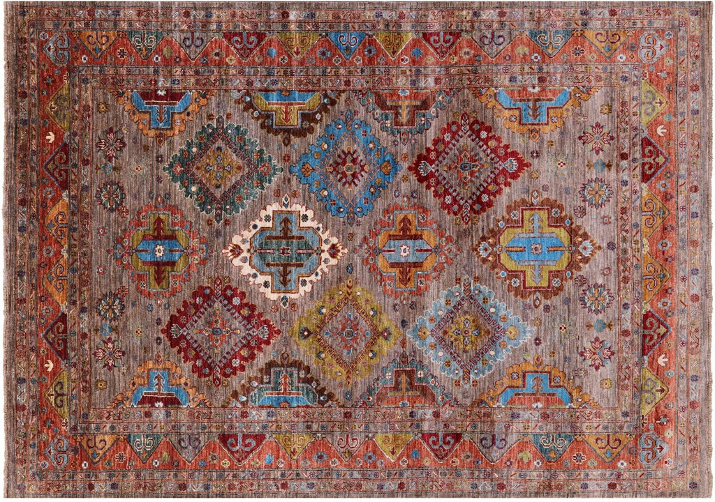 Super Kazak Handmade Wool Rug - Manhattan Rugs