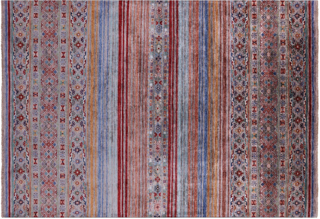 Hand Knotted Super Kazak Khorjin Wool Rug - Manhattan Rugs