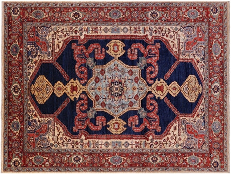 Super Heriz Serapi Hand Knotted Wool Rug - Manhattan Rugs