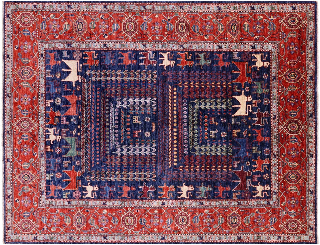 Super Heriz Serapi Hand-Knotted Wool Rug - Manhattan Rugs