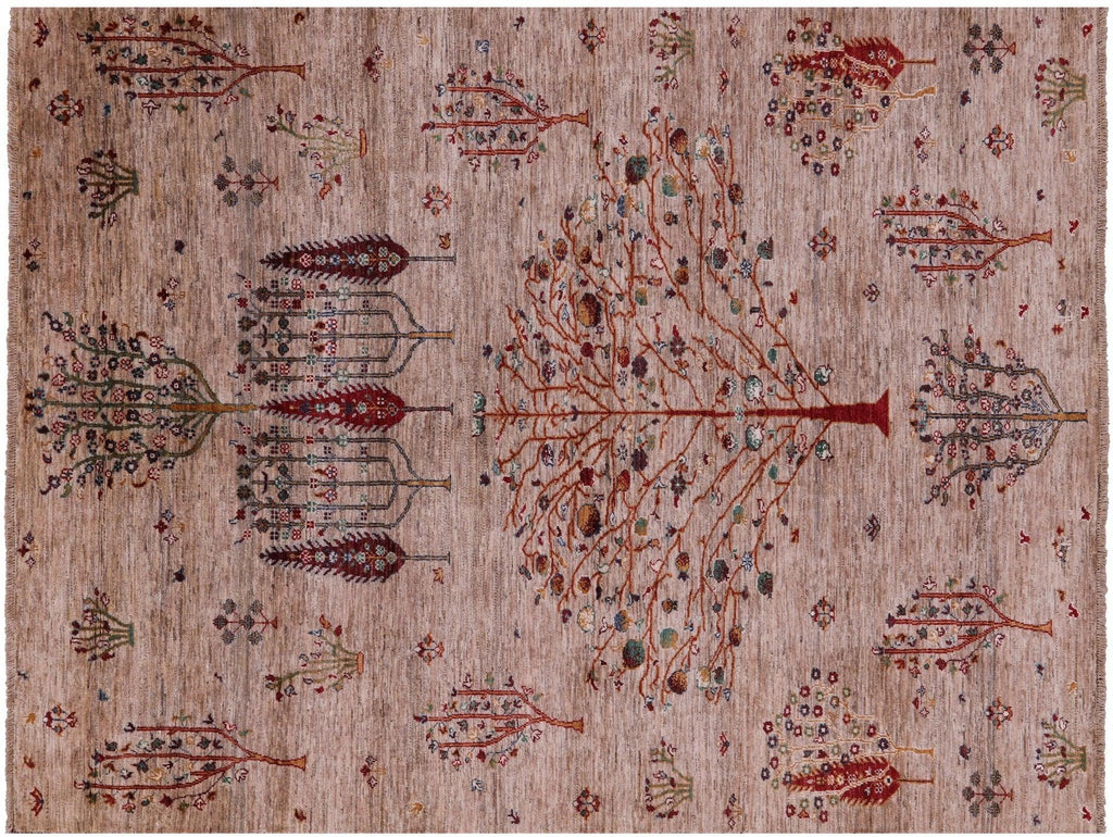 Persian Gabbeh Tribal Hand Knotted Wool Rug - Manhattan Rugs