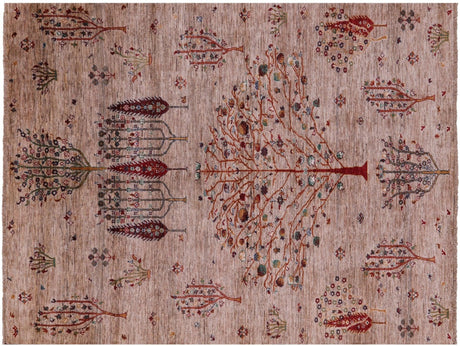 Persian Gabbeh Tribal Hand Knotted Wool Rug - Manhattan Rugs