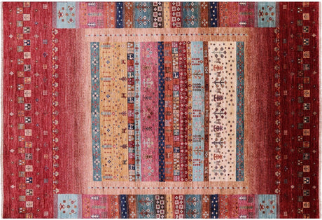 Persian Gabbeh Tribal Hand-Knotted Rug - Manhattan Rugs