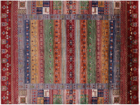 Tribal Persian Gabbeh Handmade Wool Rug - Manhattan Rugs