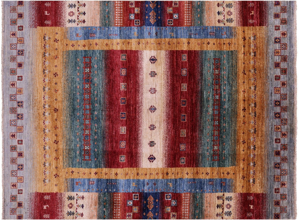Persian Gabbeh Tribal Handmade Rug - Manhattan Rugs