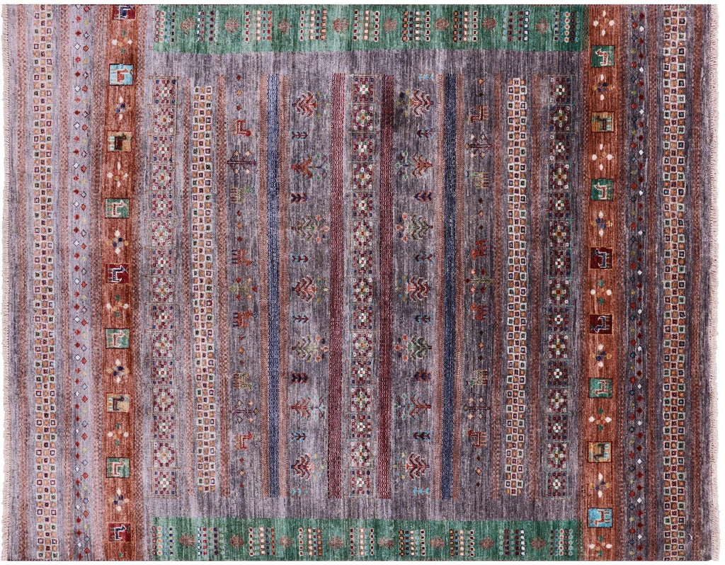 Tribal Persian Gabbeh Handmade Wool Rug - Manhattan Rugs