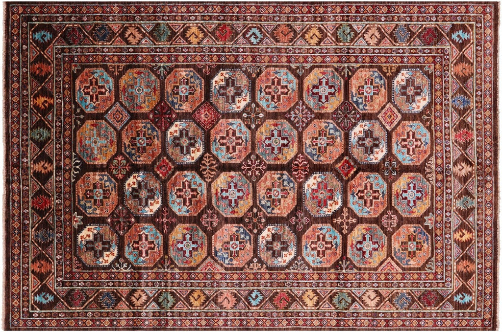 Handmade Super Turkmen Ersari Wool Rug - Manhattan Rugs