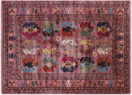 Handmade Fine Turkmen Ersari Wool Rug - Manhattan Rugs