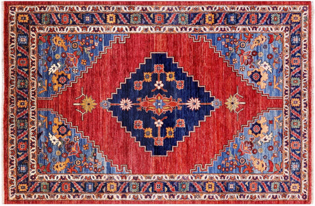 Hand Knotted Super Heriz Serapi Wool Rug - Manhattan Rugs