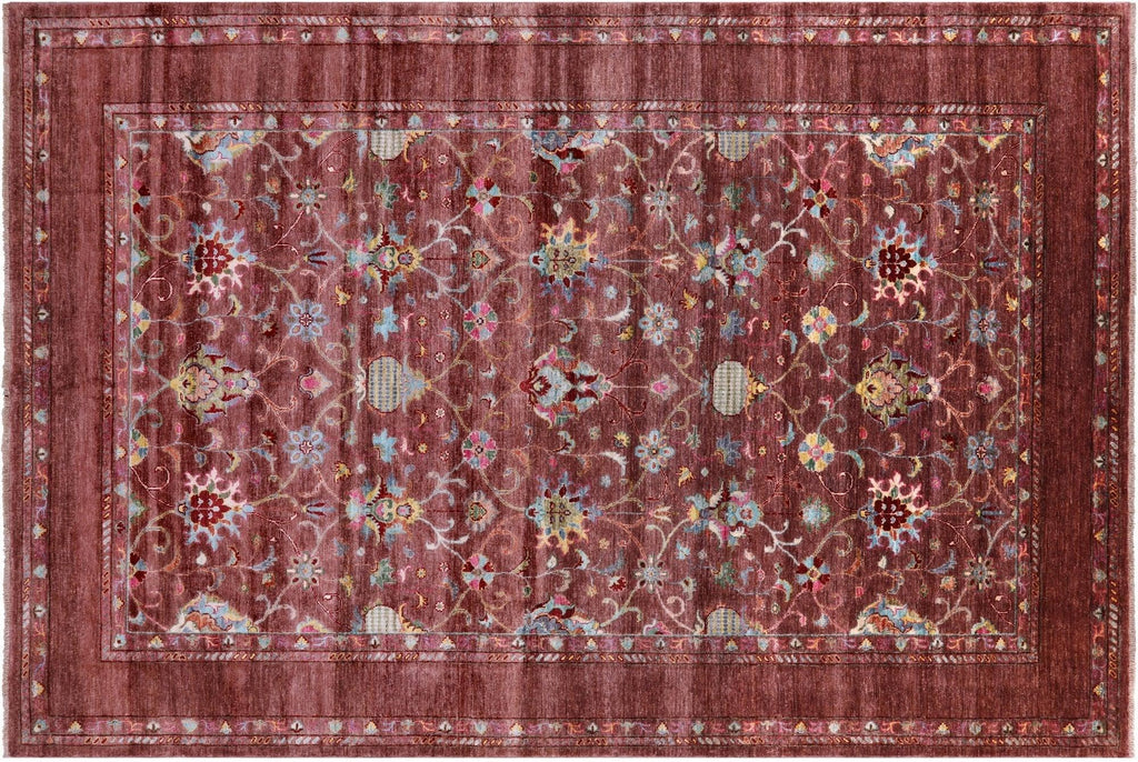 Hand Knotted Persian Tabriz Wool Rug - Manhattan Rugs