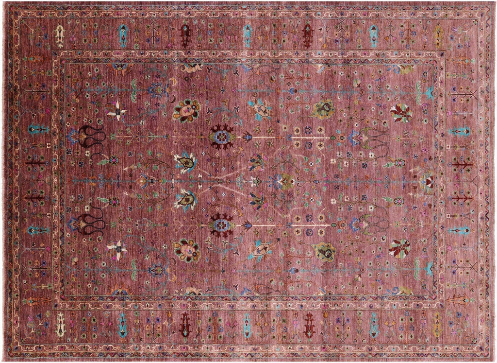 Persian Tabriz Hand Knotted Wool Rug - Manhattan Rugs