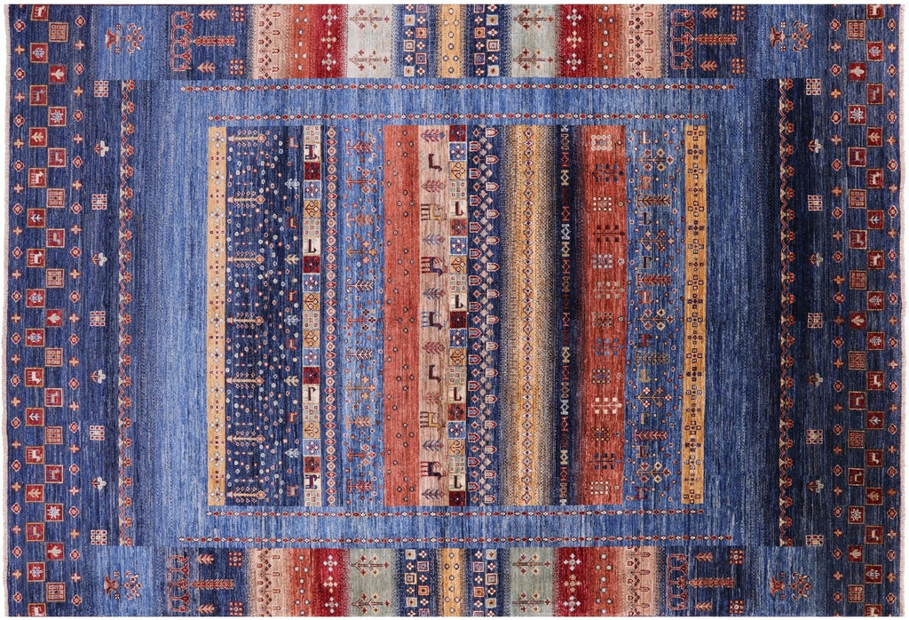 Persian Gabbeh Tribal Hand Knotted Rug - Manhattan Rugs