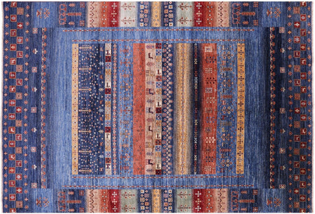 Persian Gabbeh Tribal Hand Knotted Rug - Manhattan Rugs