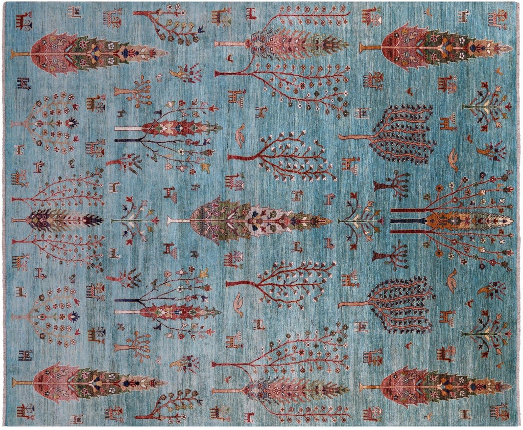 Hand-Knotted Tribal Persian Gabbeh Wool Rug - Manhattan Rugs