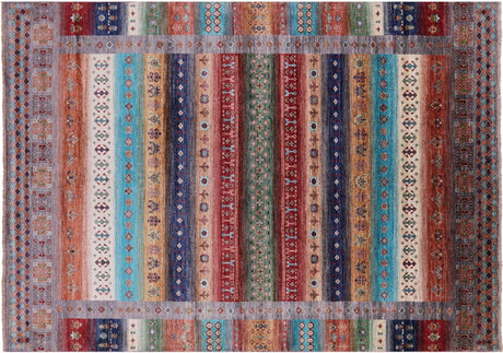 Handmade Tribal Persian Gabbeh Wool Rug - Manhattan Rugs