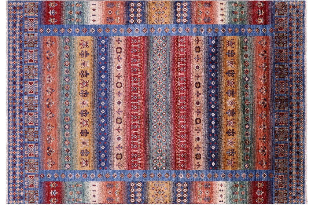 Tribal Persian Gabbeh Handmade Wool Rug - Manhattan Rugs