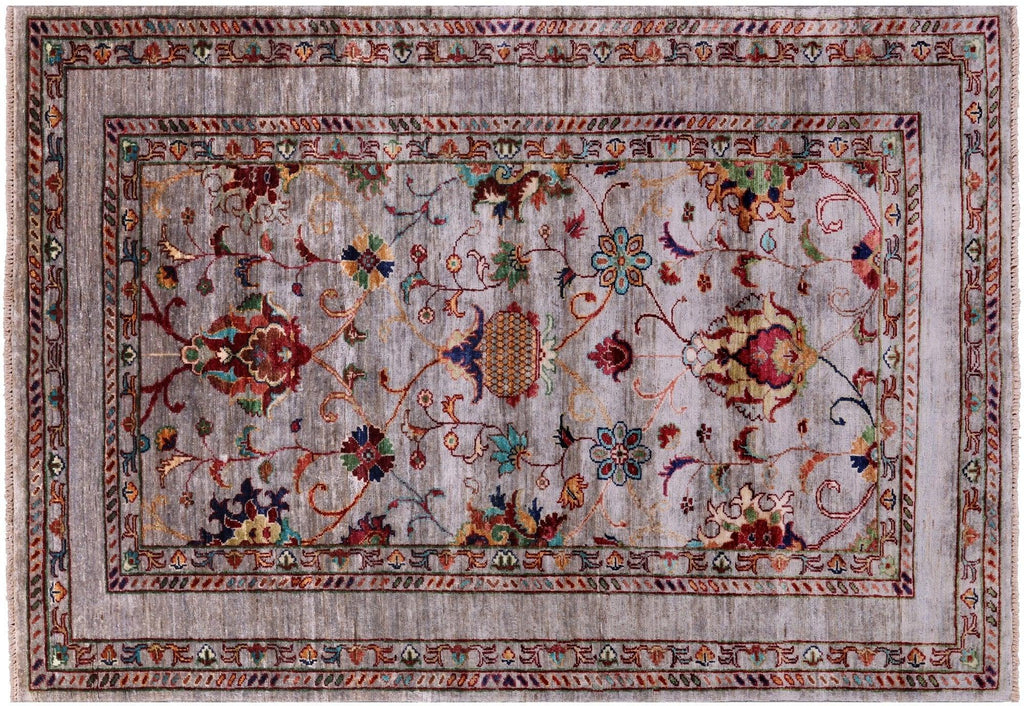Persian Tabriz Hand Knotted Wool Rug - Manhattan Rugs