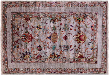 Persian Tabriz Hand Knotted Wool Rug - Manhattan Rugs