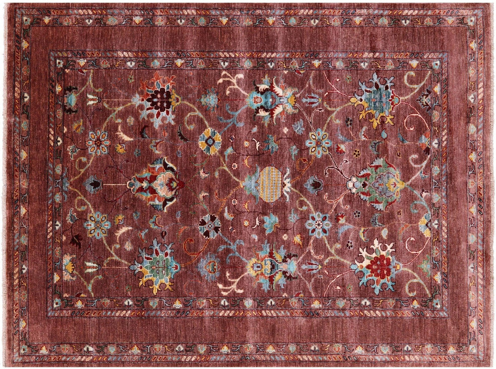 Persian Tabriz Hand Knotted Wool Rug - Manhattan Rugs