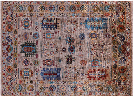 Fine Turkmen Ersari Hand Knotted Rug - Manhattan Rugs