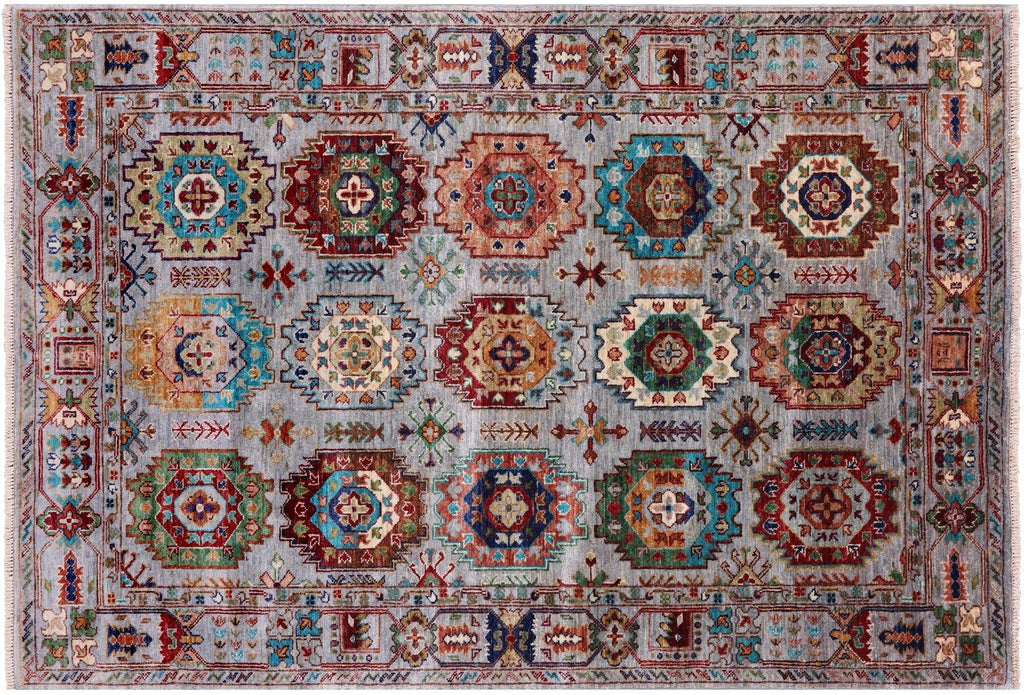 Handmade Fine Turkmen Ersari Wool Rug - Manhattan Rugs