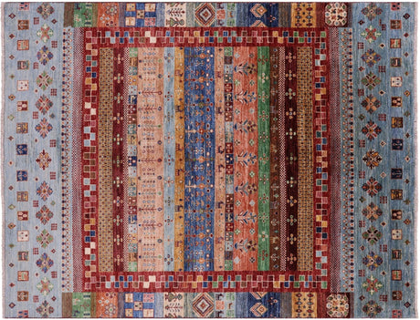 Handmade Tribal Persian Gabbeh Wool Rug - Manhattan Rugs
