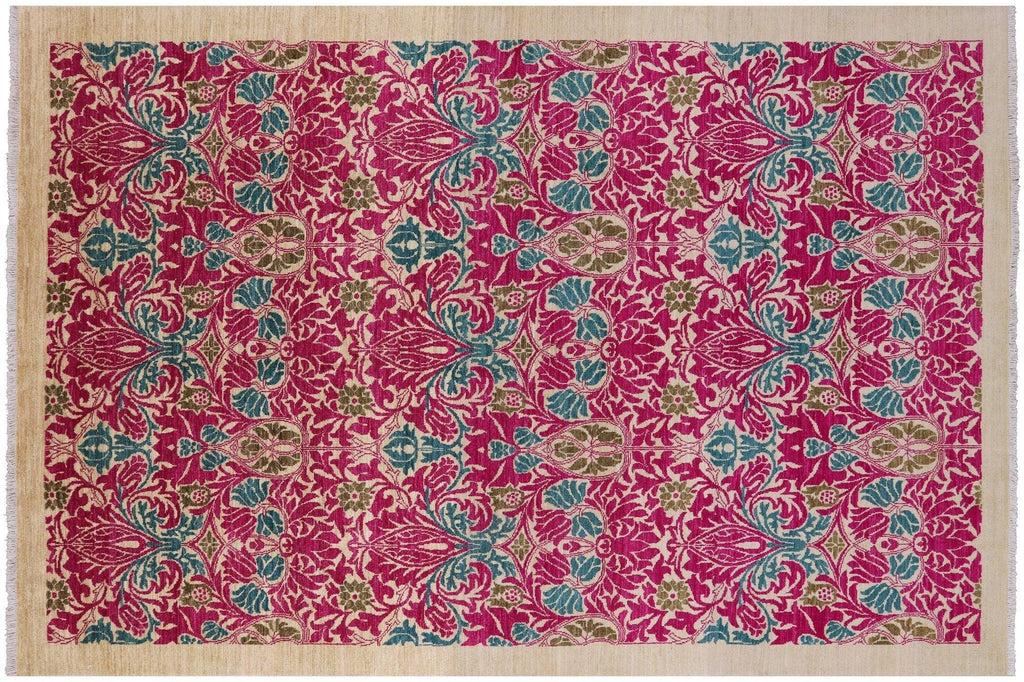 William Morris Hand Knotted Wool Area Rug - Manhattan Rugs
