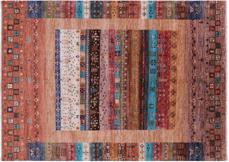 Handmade Tribal Persian Gabbeh Wool Rug - Manhattan Rugs
