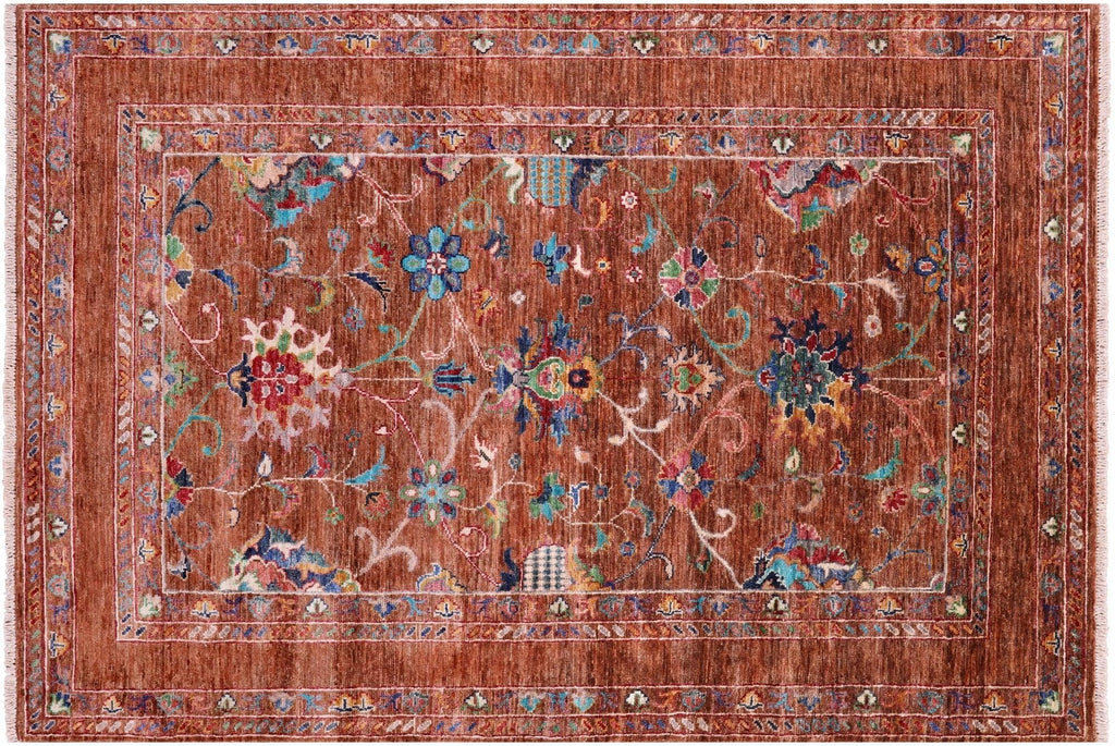 Persian Tabriz Hand Knotted Wool Rug - Manhattan Rugs