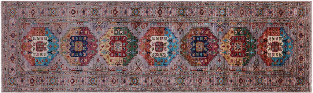 Runner Handmade Fine Turkmen Wool Rug - Manhattan Rugs