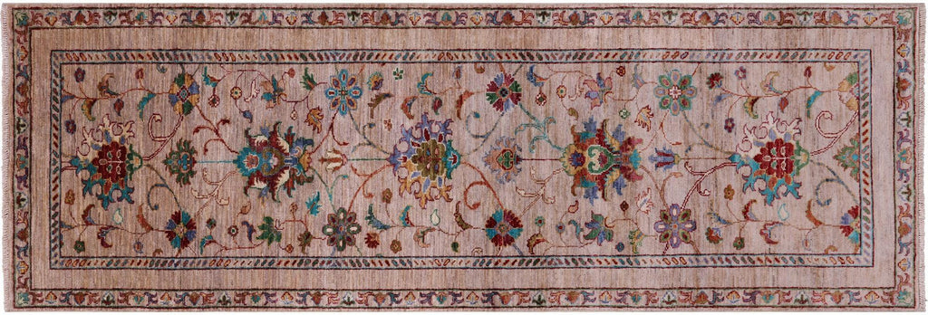 Runner Hand-Knotted Persian Tabriz Wool Rug - Manhattan Rugs