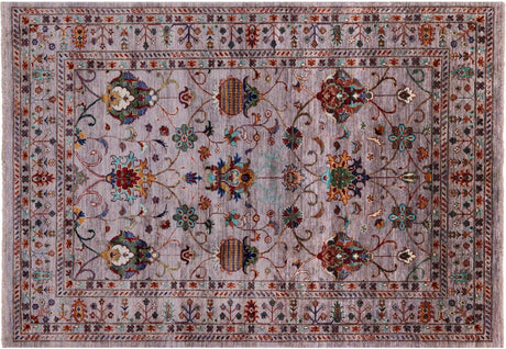 Persian Tabriz Hand Knotted Wool Rug - Manhattan Rugs