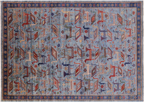 Super Heriz Serapi Hand-Knotted Wool Rug - Manhattan Rugs