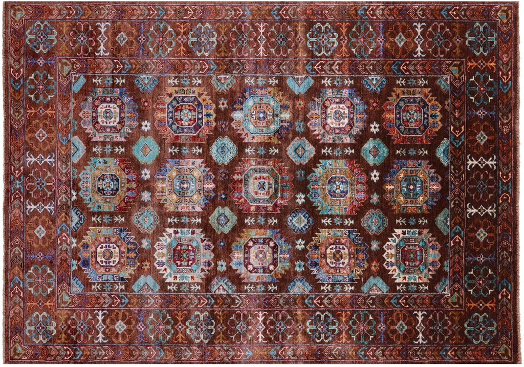 Fine Turkmen Ersari Handmade Wool Rug - Manhattan Rugs