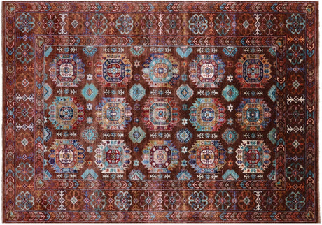 Fine Turkmen Ersari Handmade Wool Rug - Manhattan Rugs