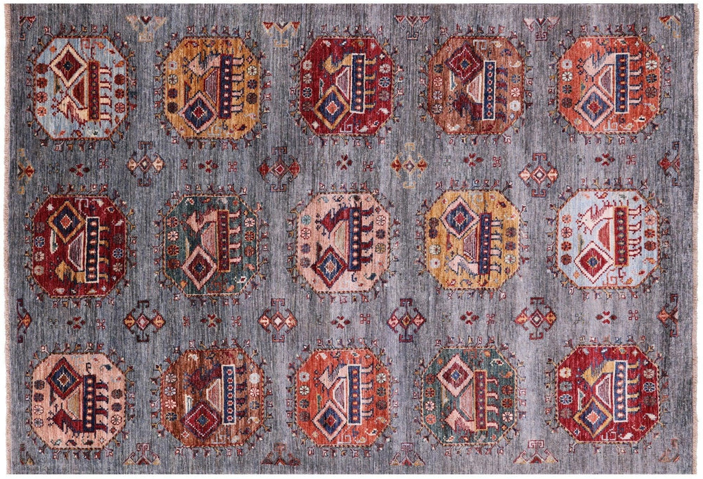 Handmade Fine Turkmen Ersari Wool Rug - Manhattan Rugs