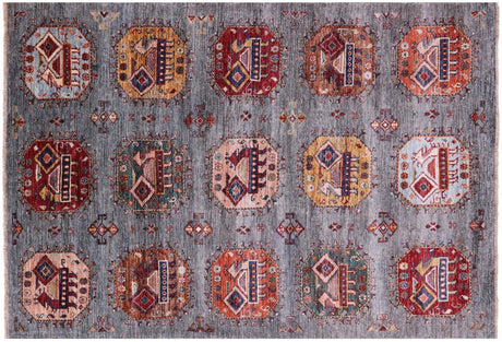Handmade Fine Turkmen Ersari Wool Rug - Manhattan Rugs