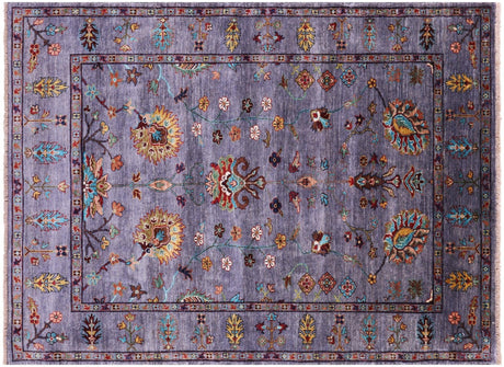 Persian Tabriz Hand-Knotted Wool Rug - Manhattan Rugs