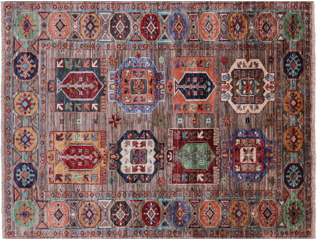 Fine Turkmen Ersari Hand-Knotted Rug - Manhattan Rugs