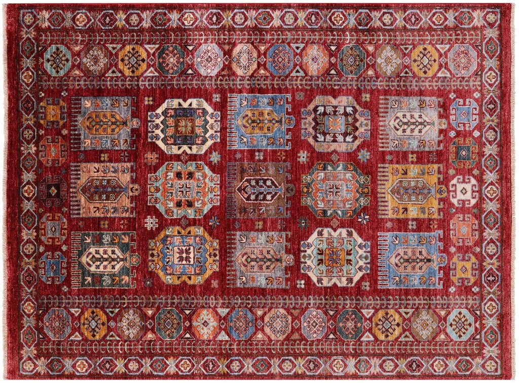 Handmade Fine Turkmen Ersari Wool Rug - Manhattan Rugs