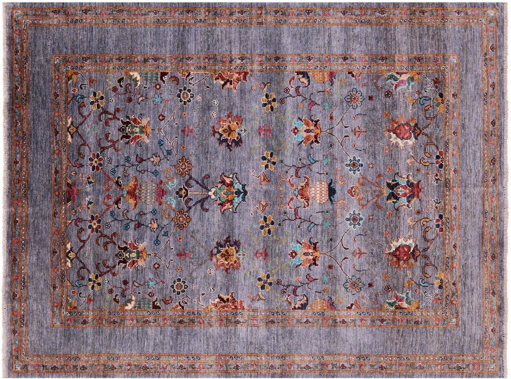 Persian Tabriz Hand-Knotted Wool Rug - Manhattan Rugs