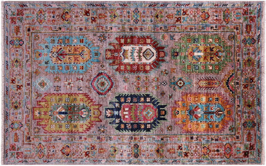 Fine Turkmen Ersari Handmade Wool Rug - Manhattan Rugs
