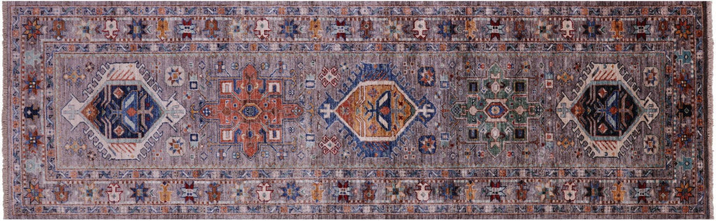 Super Heriz Serapi Hand Knotted Runner Rug - Manhattan Rugs