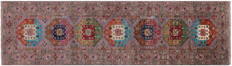 Runner Fine Turkmen Handmade Wool Rug - Manhattan Rugs