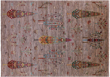 Tribal Persian Gabbeh Handmade Wool Rug - Manhattan Rugs