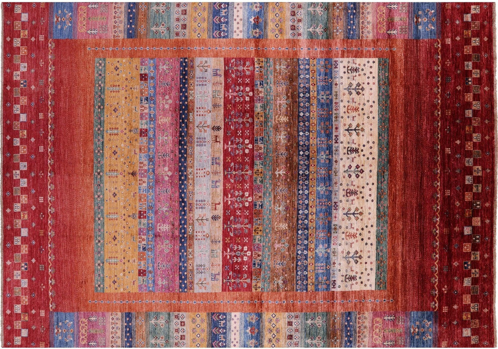 Persian Gabbeh Tribal Hand Knotted Rug - Manhattan Rugs