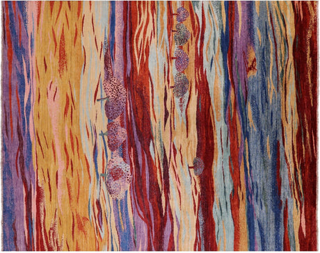 Tribal Persian Gabbeh Handmade Wool Rug - Manhattan Rugs